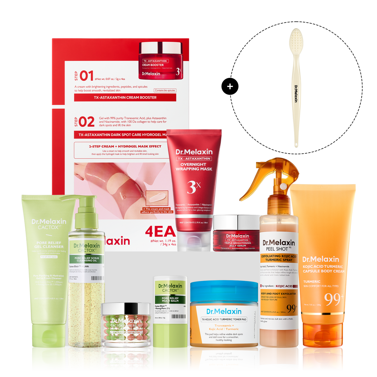 [Dr.Melaxin Exclusive] Glaze & Erase Glass Skin Set - image 1